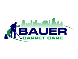 BAUER CARPET CARE logo design concepts #9