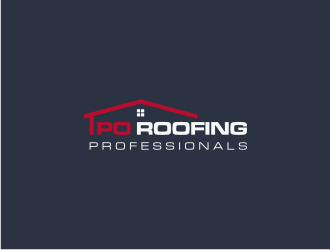 TPO Roofing Professionals logo design by Susanti