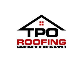 TPO Roofing Professionals logo design by maserik