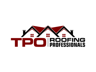 TPO Roofing Professionals logo design by pakNton