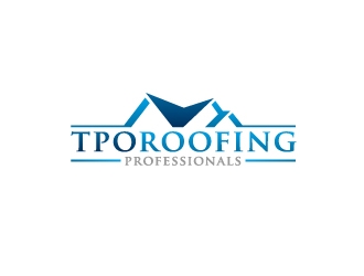 TPO Roofing Professionals logo design by jhanxtc