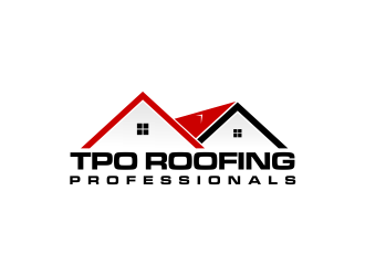 TPO Roofing Professionals logo design by Msinur
