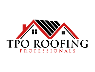 TPO Roofing Professionals logo design by cintoko