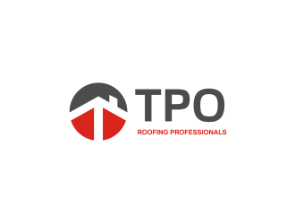 TPO Roofing Professionals logo design by R-art