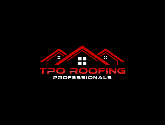 TPO Roofing Professionals logo design by kevlogo