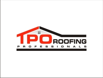 TPO Roofing Professionals logo design by GURUARTS