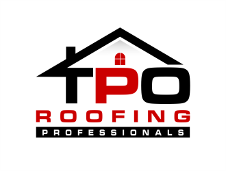 TPO Roofing Professionals logo design by evdesign
