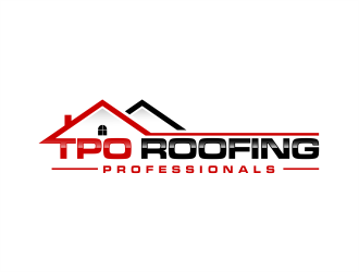 TPO Roofing Professionals logo design by evdesign