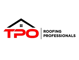 TPO Roofing Professionals logo design by labo