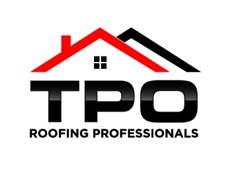 TPO Roofing Professionals logo design by labo