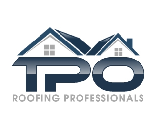 TPO Roofing Professionals logo design by ElonStark