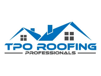 TPO Roofing Professionals logo design by Akhtar