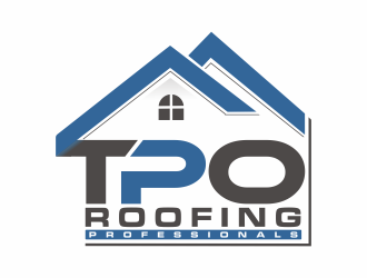 TPO Roofing Professionals logo design by Mahrein