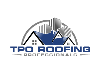 TPO Roofing Professionals logo design by THOR_