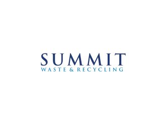 Summit Waste & Recycling logo design by bricton