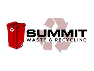 Summit Waste & Recycling logo design concepts #7
