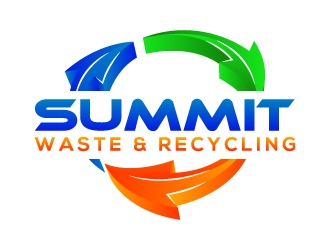 Summit Waste & Recycling logo design concepts #8