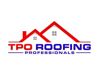 TPO Roofing Professionals logo design by rizuki
