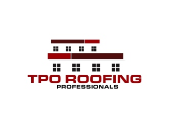 TPO Roofing Professionals logo design by Greenlight