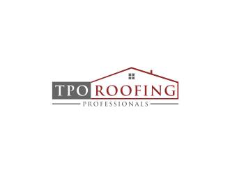 TPO Roofing Professionals logo design by bricton