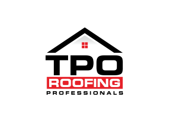 TPO Roofing Professionals logo design by kimora