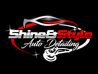 Shine & Style Auto Detailing  logo design by pencilhand