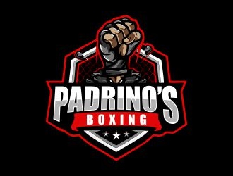 Padrinos Boxing  logo design by mrdesign