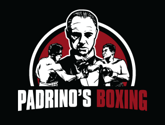 Padrinos Boxing  logo design by JMikaze