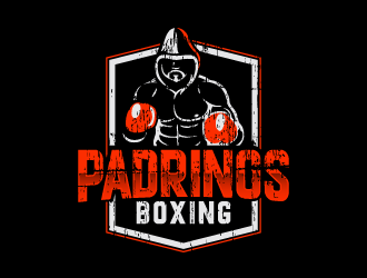 Padrinos Boxing  logo design by boybud40