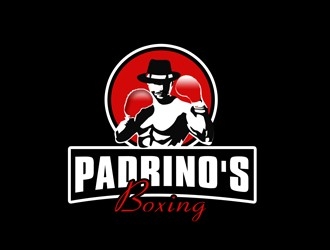 Padrinos Boxing  logo design by bougalla005