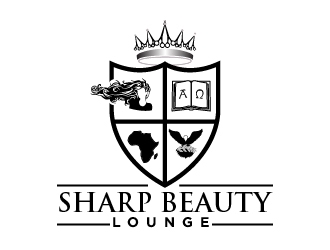 Sharp Beauty Lounge  logo design by cybil