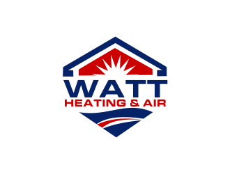 Watt Heating & Air logo design by sikas