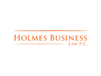 Holmes Business Law P.C. logo design by sheilavalencia