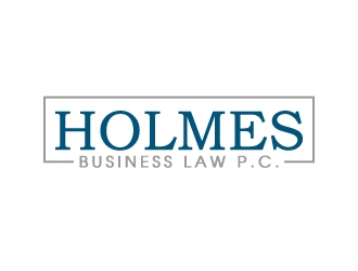 Holmes Business Law P.C. logo design by LogOExperT