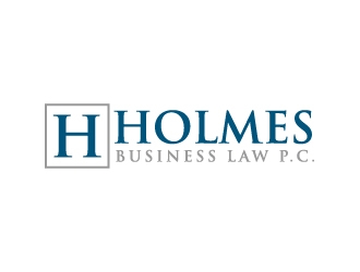 Holmes Business Law P.C. logo design by LogOExperT