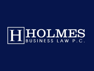 Holmes Business Law P.C. logo design by LogOExperT