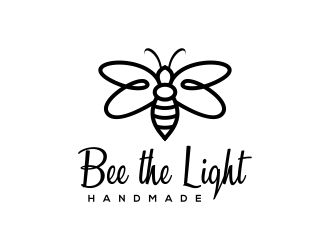 Bee the Light Handmade  logo design by arenug