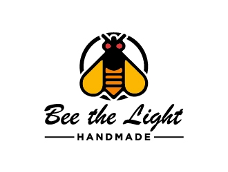 Bee the Light Handmade  logo design by cybil