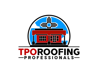 TPO Roofing Professionals logo design by pakderisher