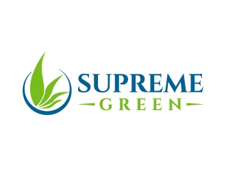 Supreme Green logo design by akilis13