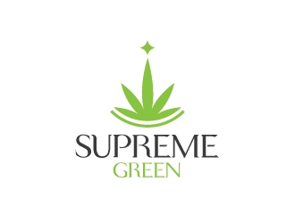 Supreme Green logo design by artbitin