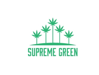 Supreme Green logo design by artbitin