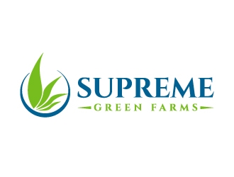 Supreme Green logo design by akilis13