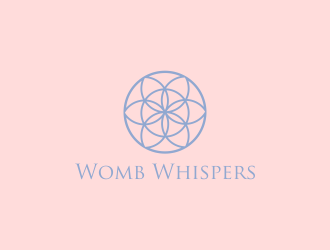Womb Whispers logo design by RIANW