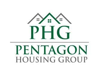 Pentagon Housing Group logo design by wongndeso