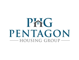 Pentagon Housing Group logo design by dibyo