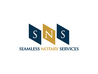 Seamless Notary Services logo design by pencilhand
