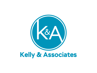 Kelly & Associates, or K&A for short logo design by Gwerth
