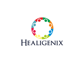 Healigenix logo design by Greenlight