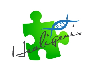 Healigenix logo design by zenith